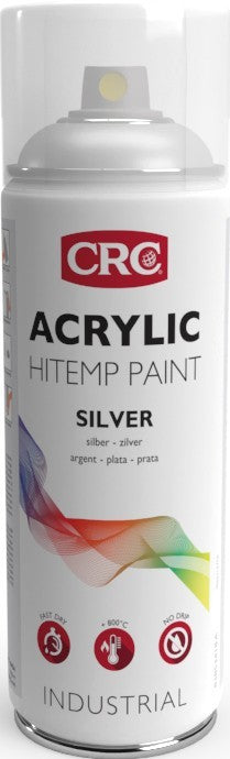 ACRYLIC PAINT ALTA TEMPERATURA - ACRYLIC PAINT ANTICALORICA PLATA 400 ML