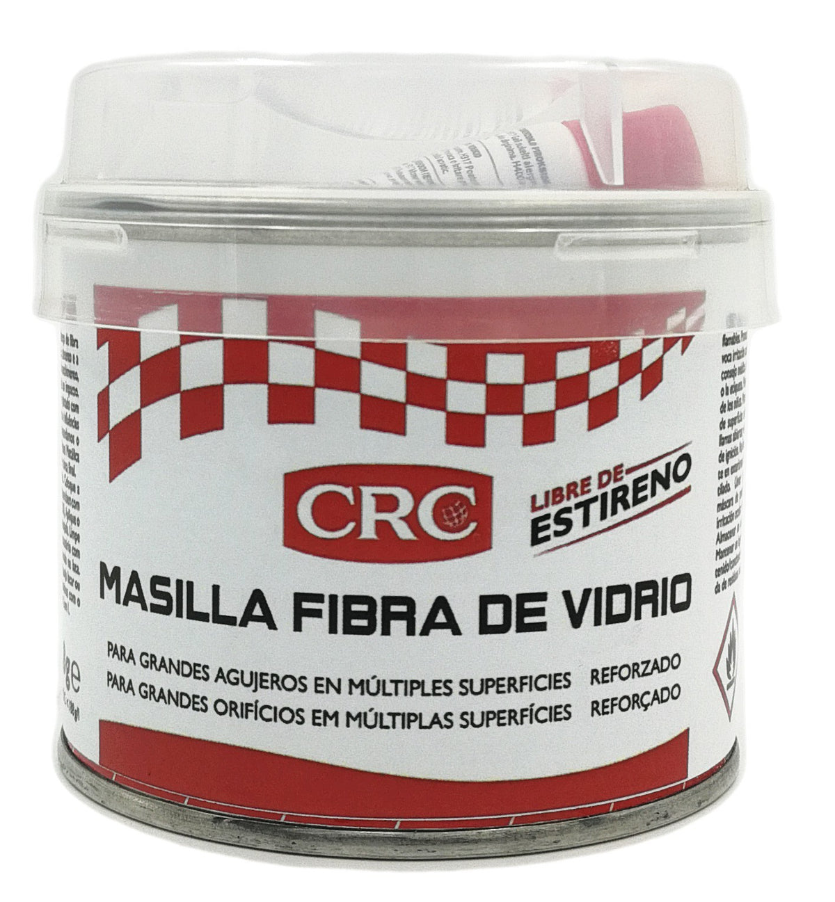 MASILLA FIBRA DE VIDRIO: Masilla reparación fibra de vidrio. SIN ESTIRENO - MASILLA FIBRA DE VIDRIO 250 G