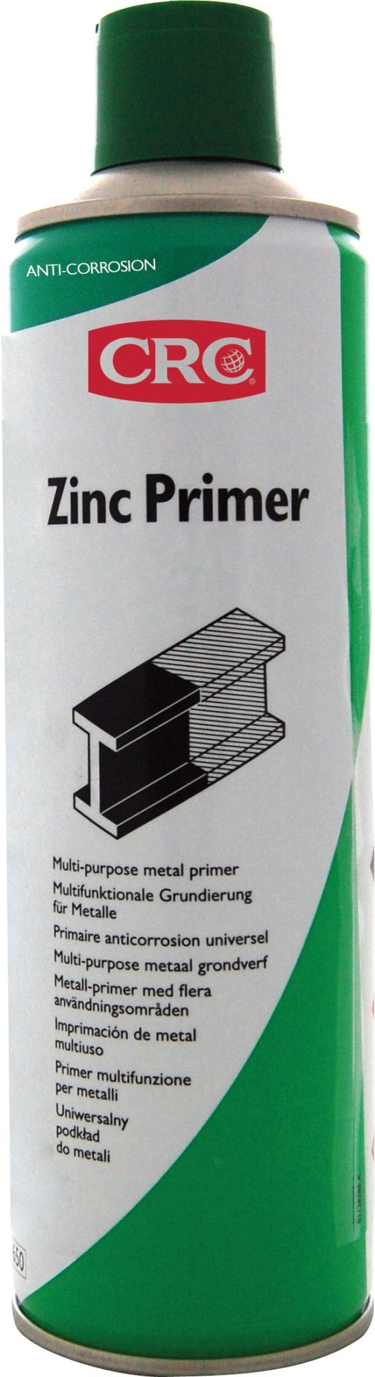 ZINC PRIMER - Imprimación antioxidante. Base Zinc - ZINC PRIMER IND 500 ML