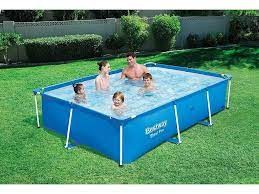 Piscina PVC 259X170X61cm Bestway PVC Azul Splash