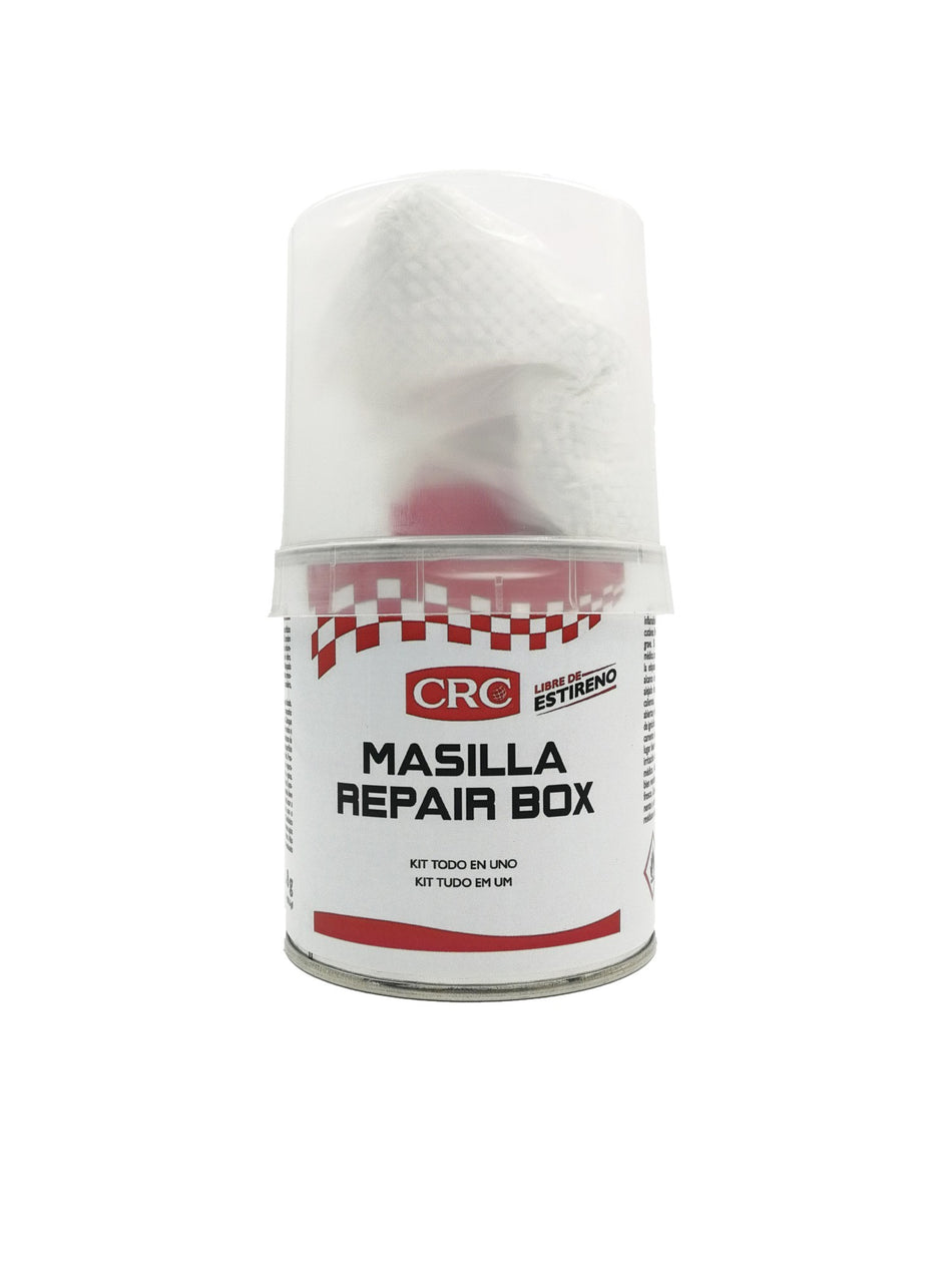 MASILLA REPAIR BOX: Masilla reparación grandes orificios. Distintas superficies. SIN ESTIRENO - MASILLA REPAIR BOX 250 G