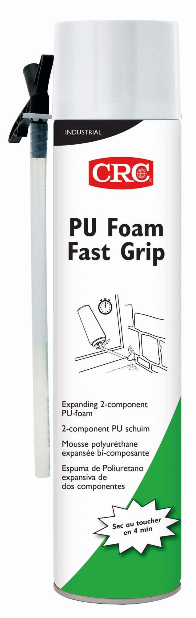 PU FOAM FAST GRIP: Espuma de poliuretano de dos componentes para aplicación manual - PU FOAM FAST DRIP 400 ML