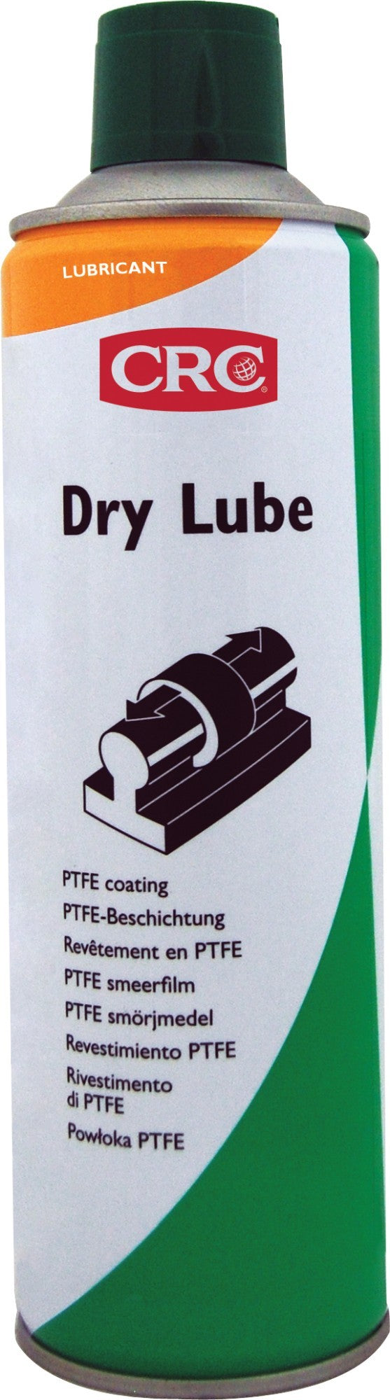 DRY LUBE - Lubricante seco, blanquecino, con contenido en PTFE - DRY LUBE 500 ML