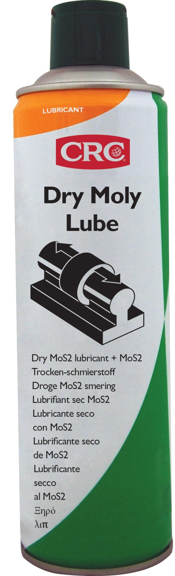 DRY MOLY LUBE - Lubricante seco con MoS2. Extrema presión - DRY MOLY LUBE 500 ML