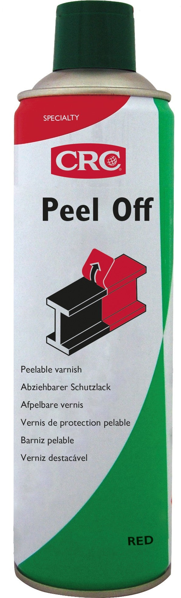 PEEL OFF - Barniz protector pelable. - PEEL OFF RED 500 ML