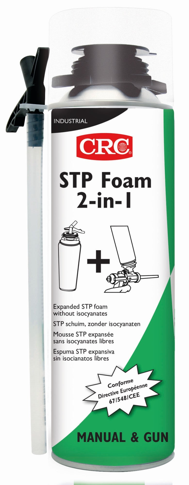 FOAM STP 2 EN 1 - Espuma de poliuretano monocomponente. - FOAM STP 2 EN 1 500 ML