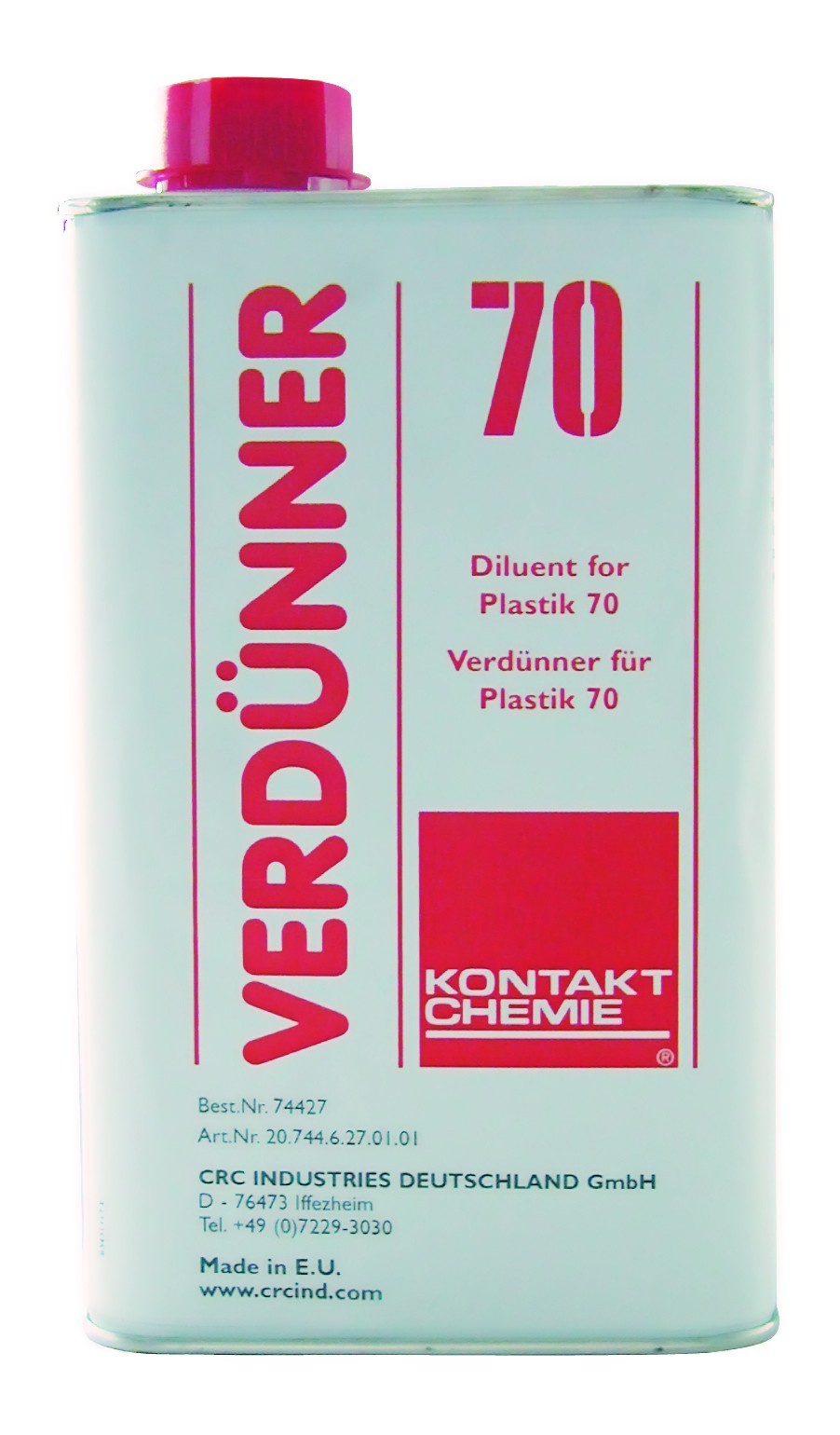 PLASTIK 70 DISOLVENTE:  Diluyente específico para Plastik 70 - PLASTIK 70 DISOLVENTE 1 L