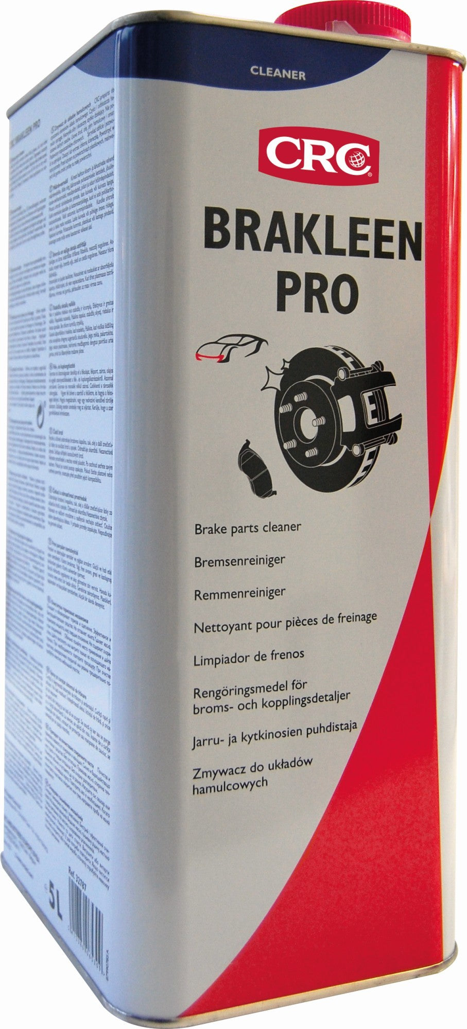 BRAKLEEN PRO-Limpiador de frenos. Súper enérgico. Rápida evaporación - BRAKLEEN PRO 5 L