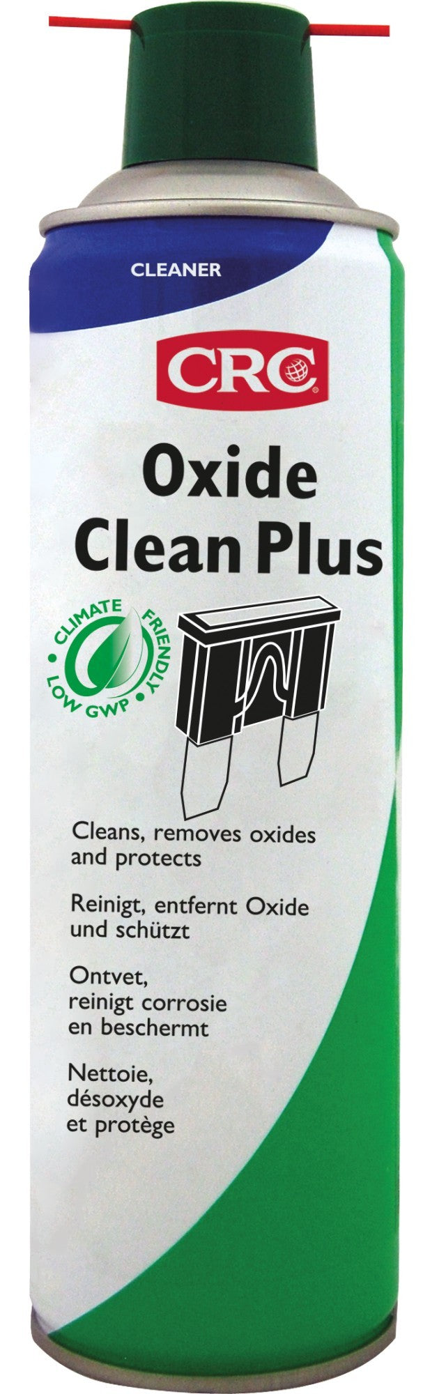 Oxide Clean Plus: Limpiador de óxido + lubricante para contactos eléctricos/electrónicos. No inflamable - 250 ML