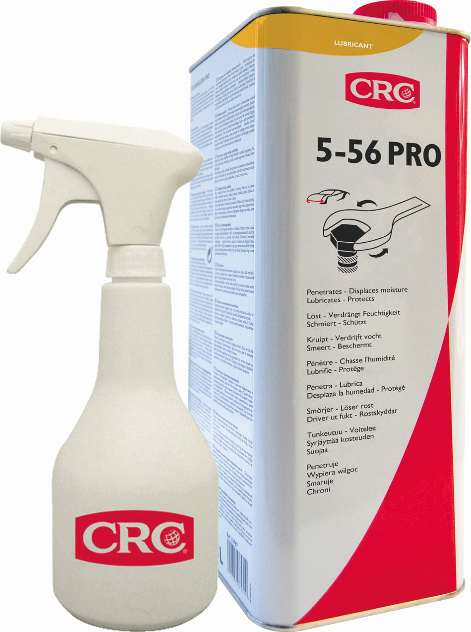 5-56 PRO-Lubricante multiuso. Antihumedad. Aflojatodo. Anticorrosivo - 5-56 PRO 5 L + PULVERIZADOR