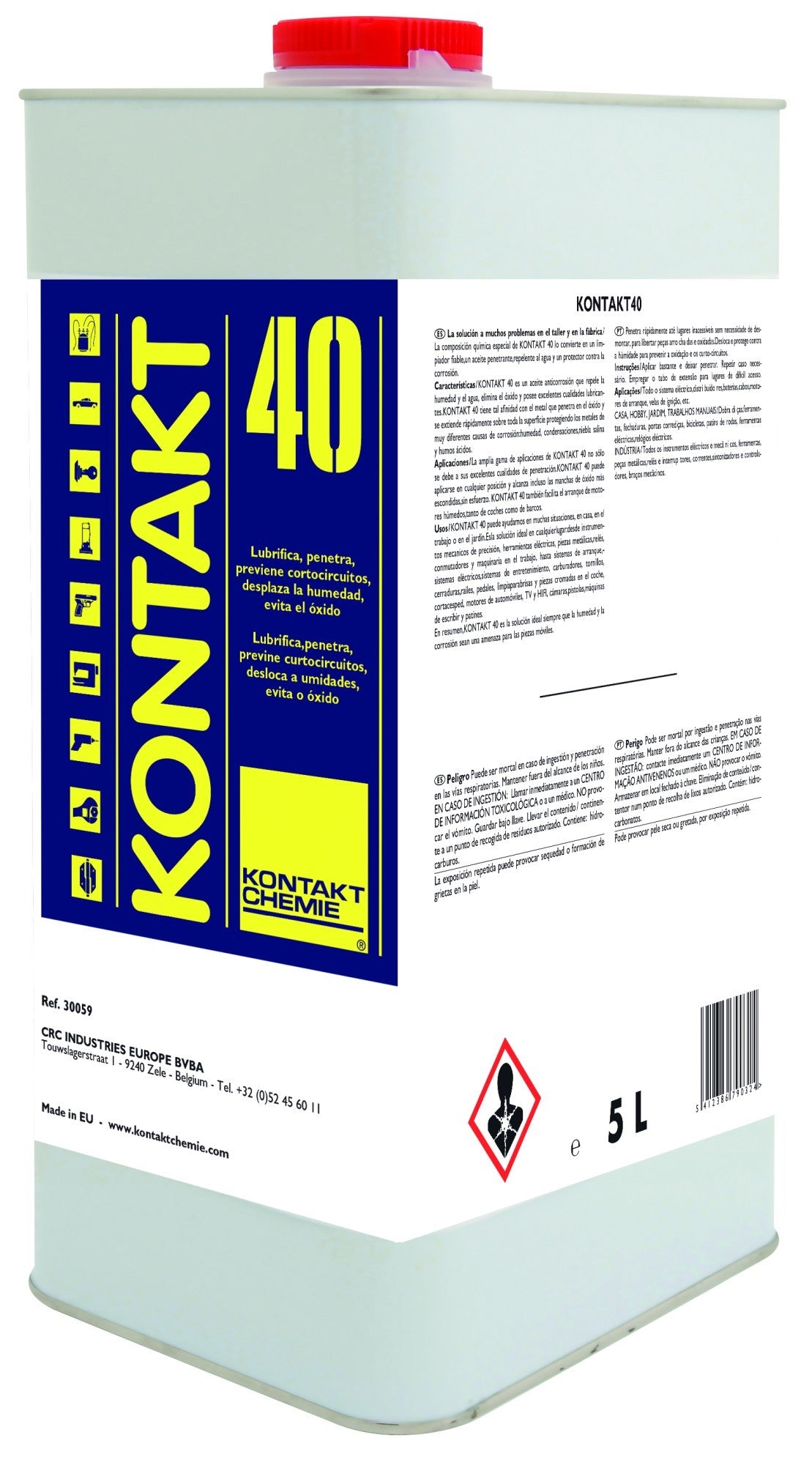 KONTAKT 40 - Lubricante multiuso - KONTAKT 40 5 L