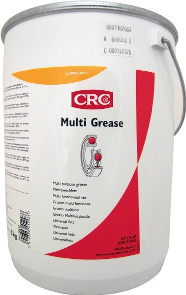 GRASA MULTIUSO - Grasa multiuso universal resistente a alta presión a base de Jabón de Litio - MULTI GREASE 5 KG