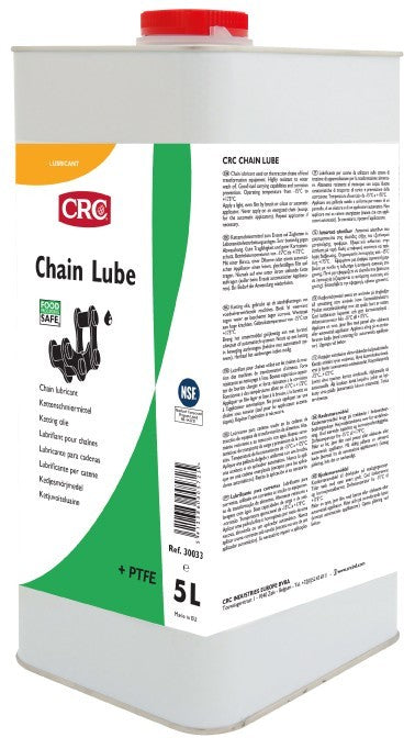 CHAIN LUBE FPS - Lubricante de cadenas en espuma alto rendimiento con PTFE - CHAIN LUBE FPS 5 L