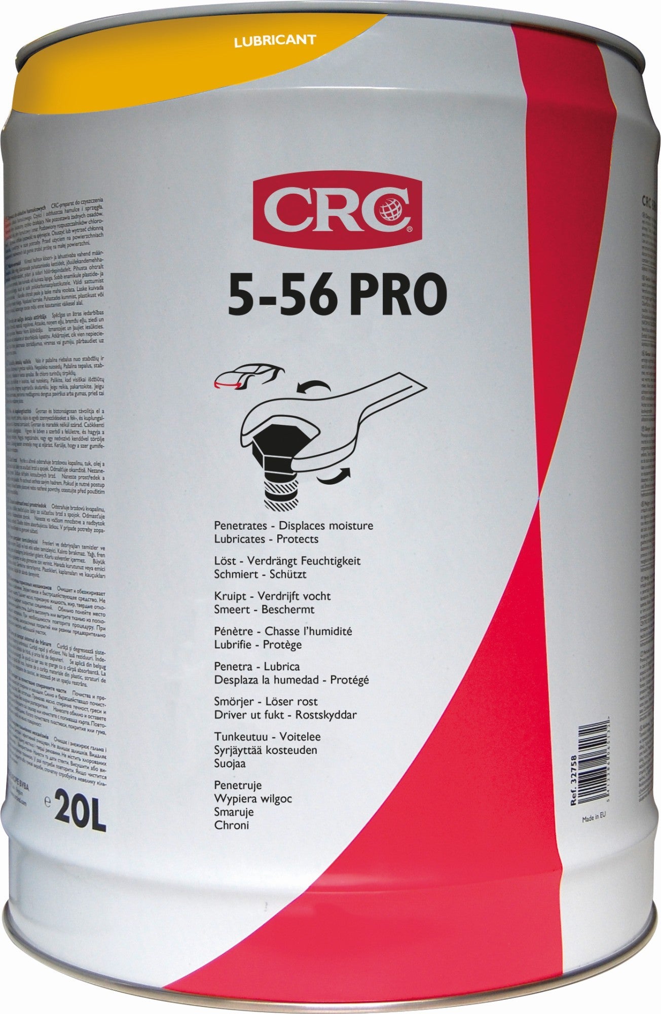 5-56 PRO-Lubricante multiuso. Antihumedad. Aflojatodo. Anticorrosivo - 5-56 PRO 20 L