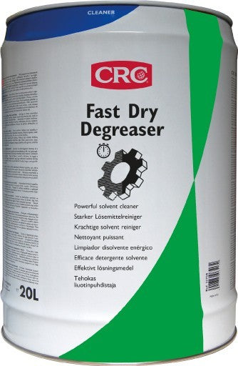 FAST DRY DEGREASER - Desengrasante de evaporación rápida - FAST DRY DEGREASER 20 L