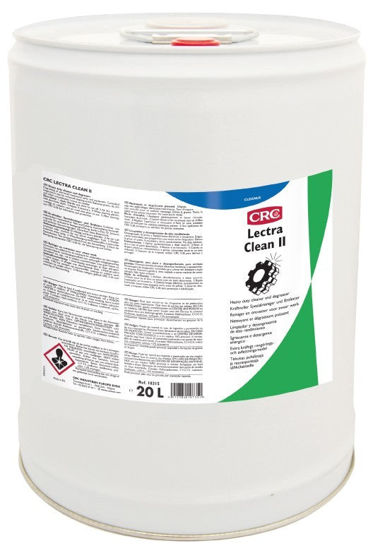 LECTRA CLEAN II - Desengrasante alto punto inflamación para equipos eléctricos - LECTRA CLEAN II 20 L