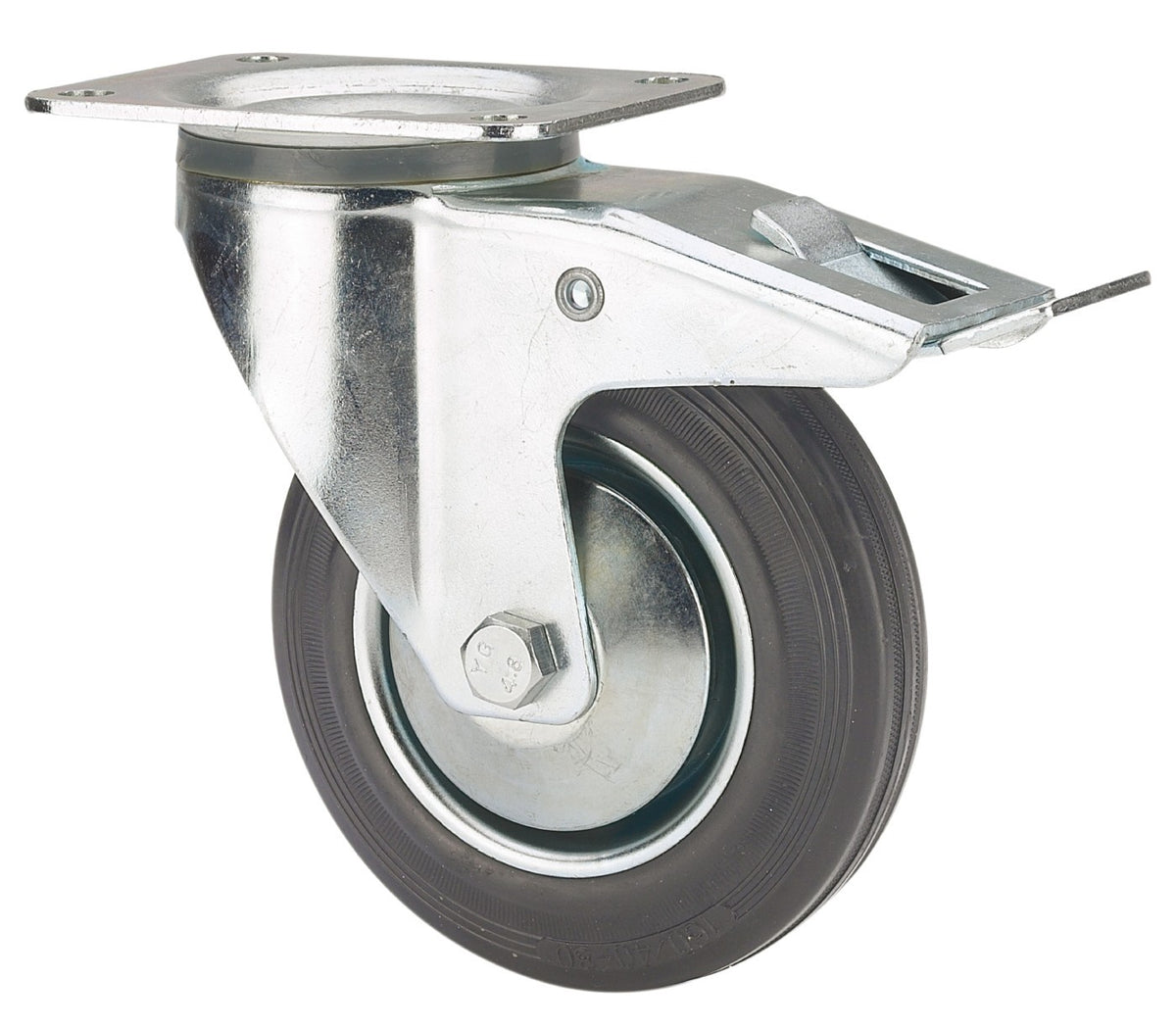 SERIE 120-120, Giratorio/Platina/Freno Rueda y Soporte TW0034