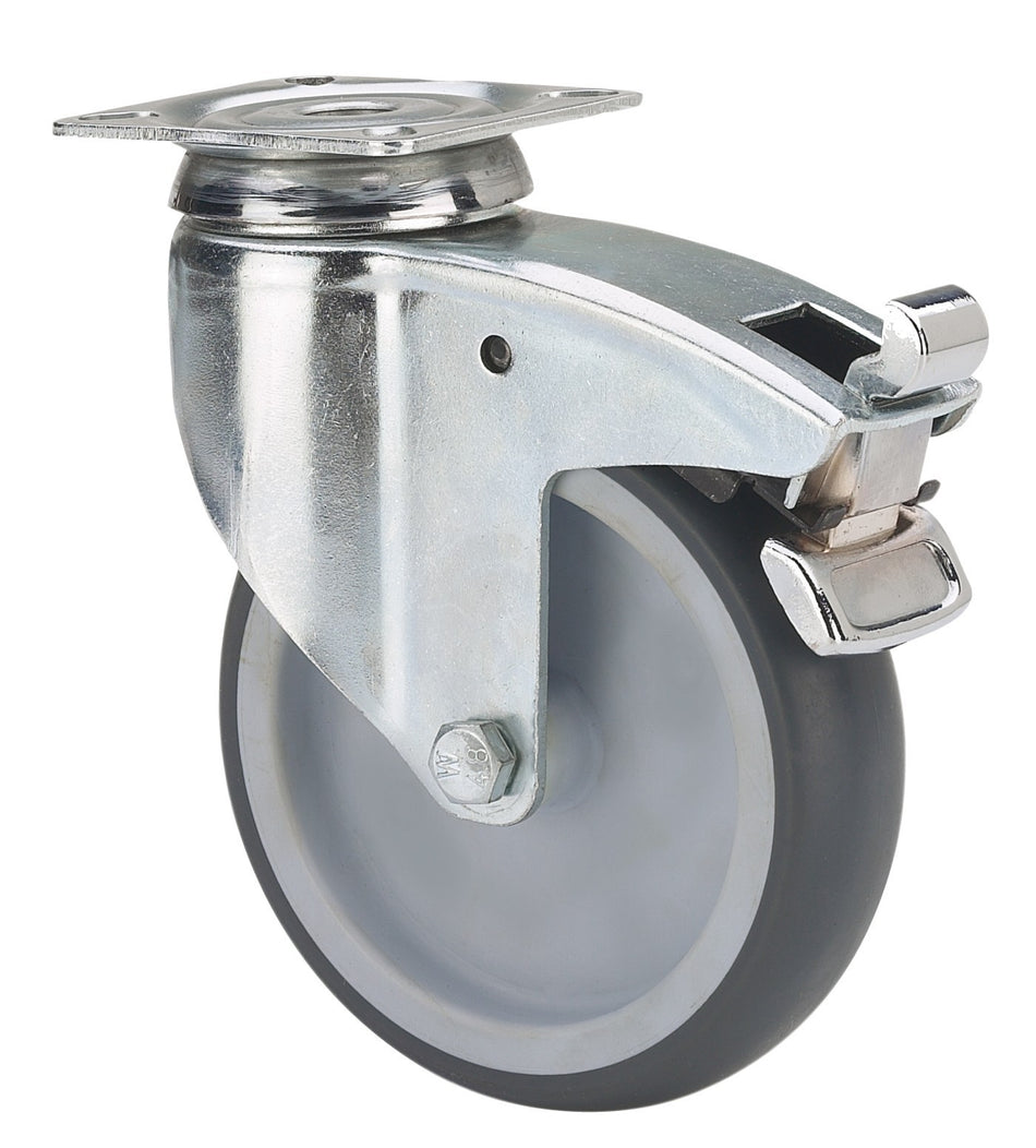SERIE 301-301, Giratorio/Platina/Freno Rueda y Soporte TW0072