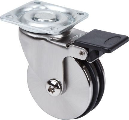 SERIE ALU-ALU, Giratorio/Platina/Freno Rueda 1-0538