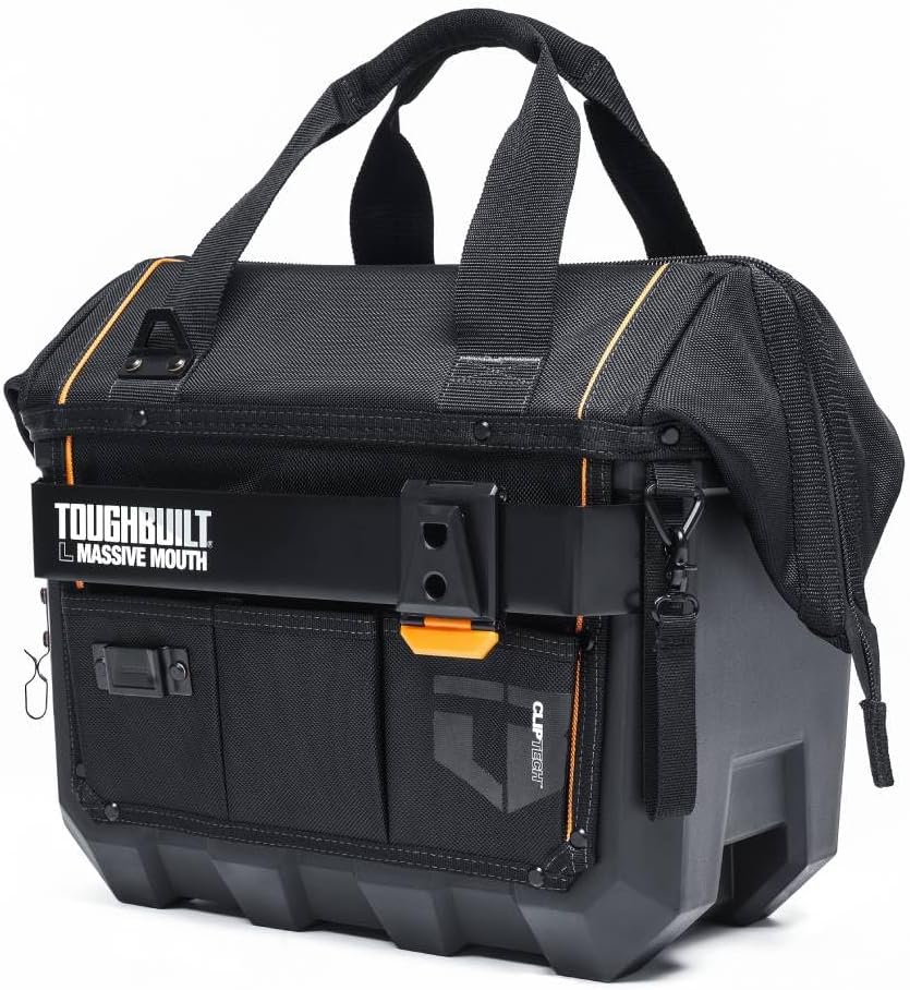 Bolsa Hard Body Massive Mouth L 40 cm Toughbuilt TB-CT-62-16A-BEA