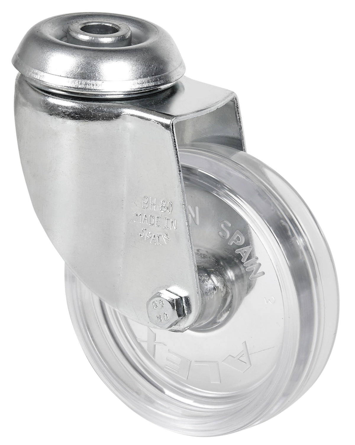 SERIE BH-SLC Cromado, Giratorio/Agujero pasante/Sin Freno 2-2147