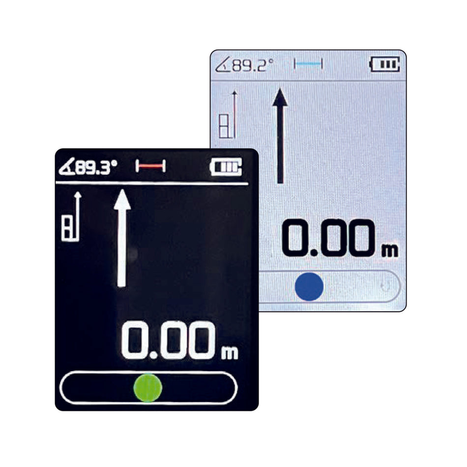 Medidor láser Métrica Double Alu 60 + 60 m Ref 61662