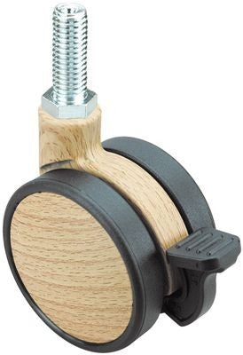 SERIE DKM-DKM, Giratorio/Espiga roscada/Freno Rueda 1-0636