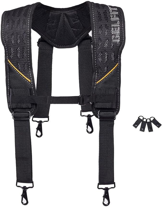 Tirantes Negros ClipTech con Hebillas Toughbuilt TB-CT-51P-BEA