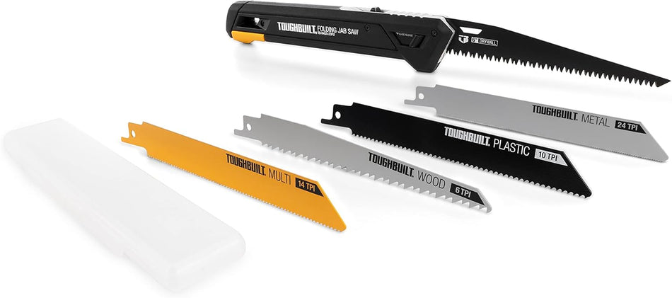 Sierra de Jab Plegable con 4 Hojas Intercambiables Toughbuilt TB-H4S5-23FU-BEA