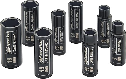 Juego de Vasos 3/8"  Ingersoll Rand SK3M8LN