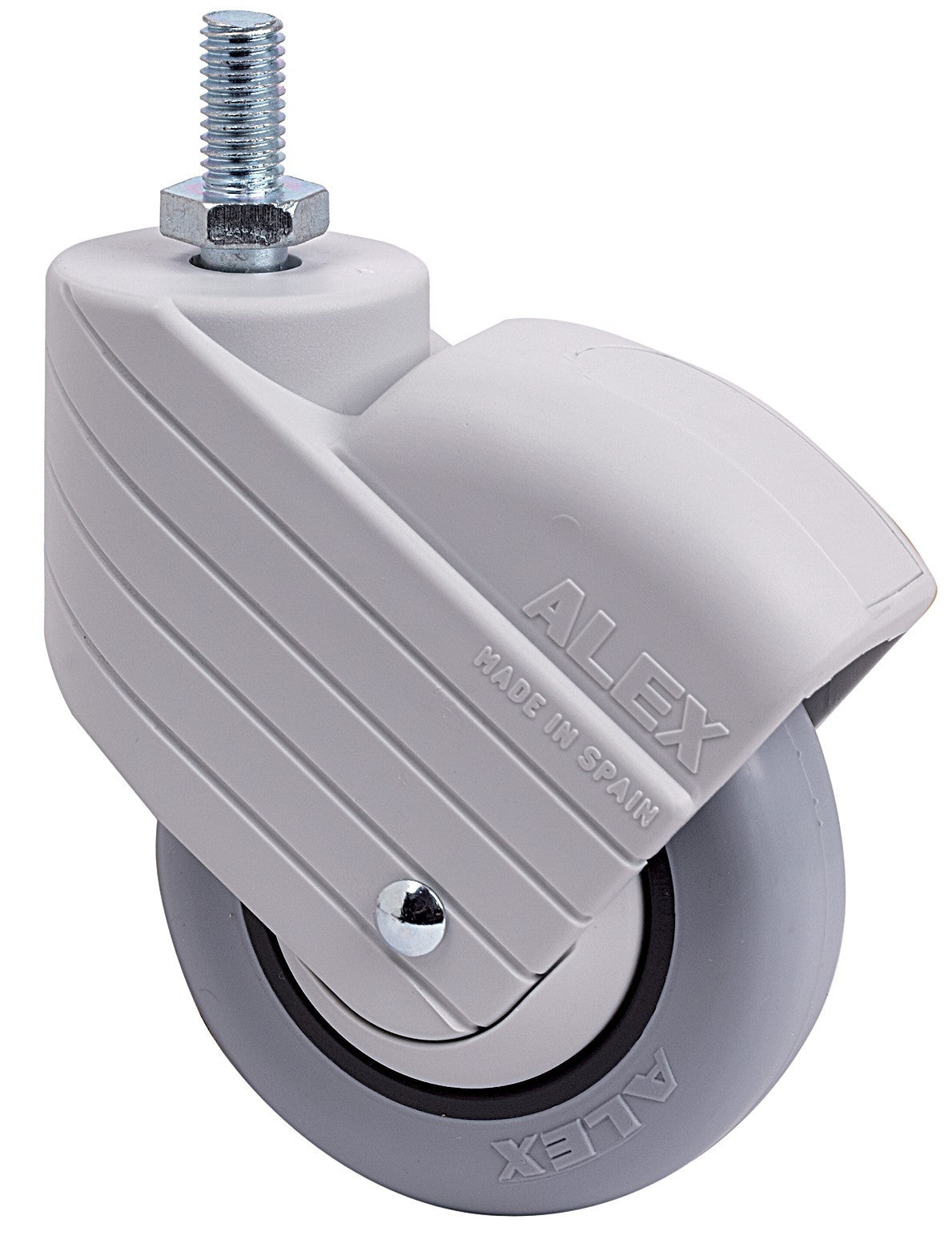 SERIE HP-PGI gris, Giratorio/Espiga roscada/Sin Freno 2-3325