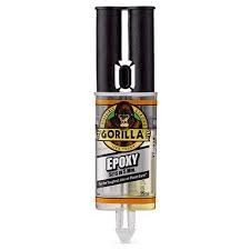 Resina Gorilla Bicomponente Crystal Clear epoxy 25ml transparente