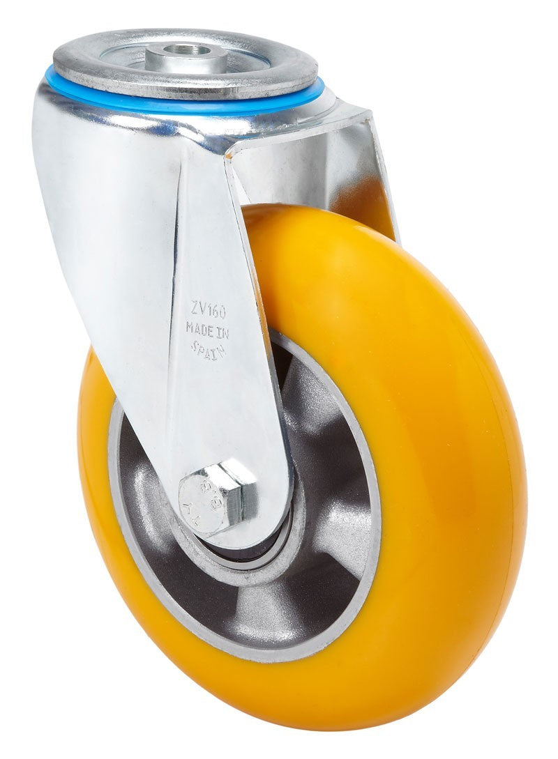 SERIE ZV-AUAB, Giratorio/Agujero pasante/Sin Freno 2-3987