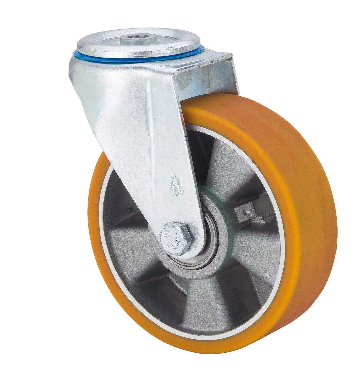 SERIE ZV-AUB, Giratorio/Agujero pasante/Sin Freno 2-2539