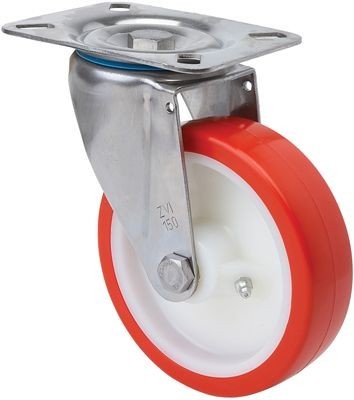 SERIE ZVI INOX-PO, Giratorio/Platina/Sin Freno 2-1176