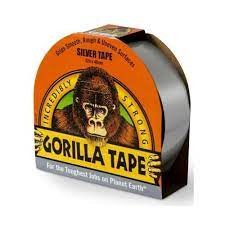 Cinta americana blanca Gorilla Tape 32 m x 48 mm