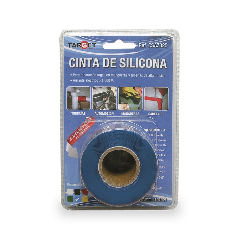 CINTA DE SILICONA 3 METROS X 25 MM CSAZ325