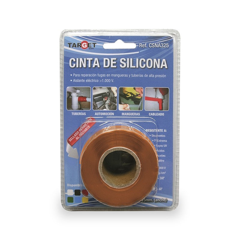 CINTA DE SILICONA 3 METROS X 25 MM CSNA325