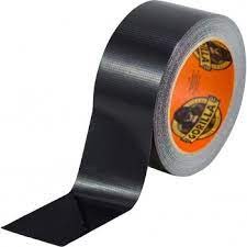 Cinta americana negra Gorilla Tape 9 m x 25 mm