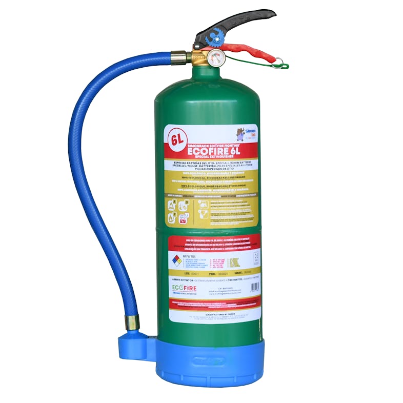 Extintor Ecofire EXT006G GREEN 6L