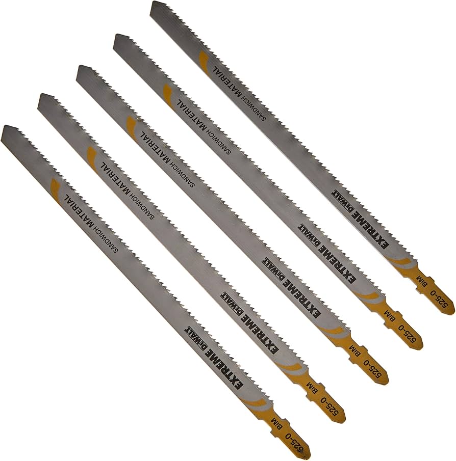 Hoja Sierra Calar Extreme Bi-Metal 180mm Materiales Compuestos/Metal Medio Dewalt DT2084-QZ