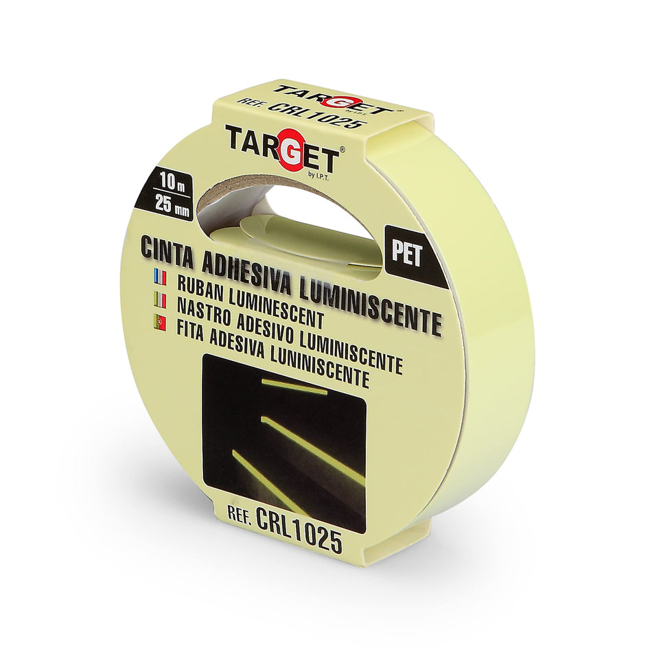 Ipt Cinta Adhesiva Luminiscente De10 M X 25 Mm Crl1025