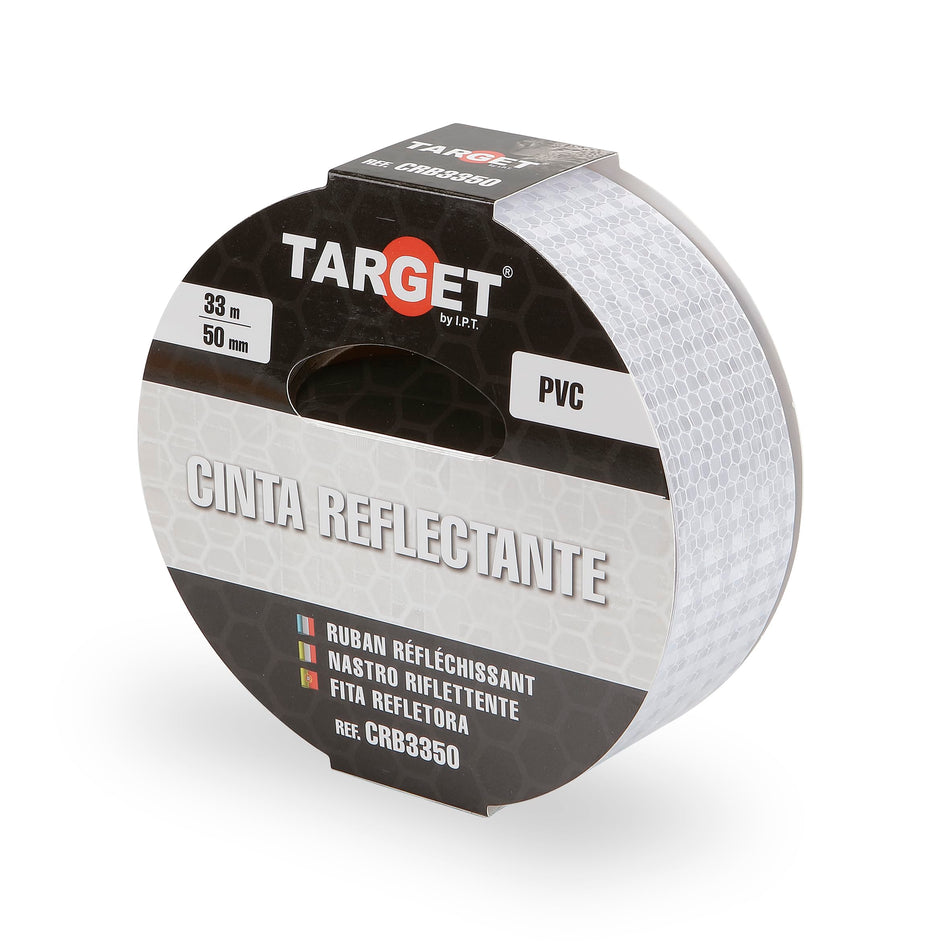 Ipt Cinta Adhesiva Reflectante Blanca De 33 M X 50 Mm  Crb3350