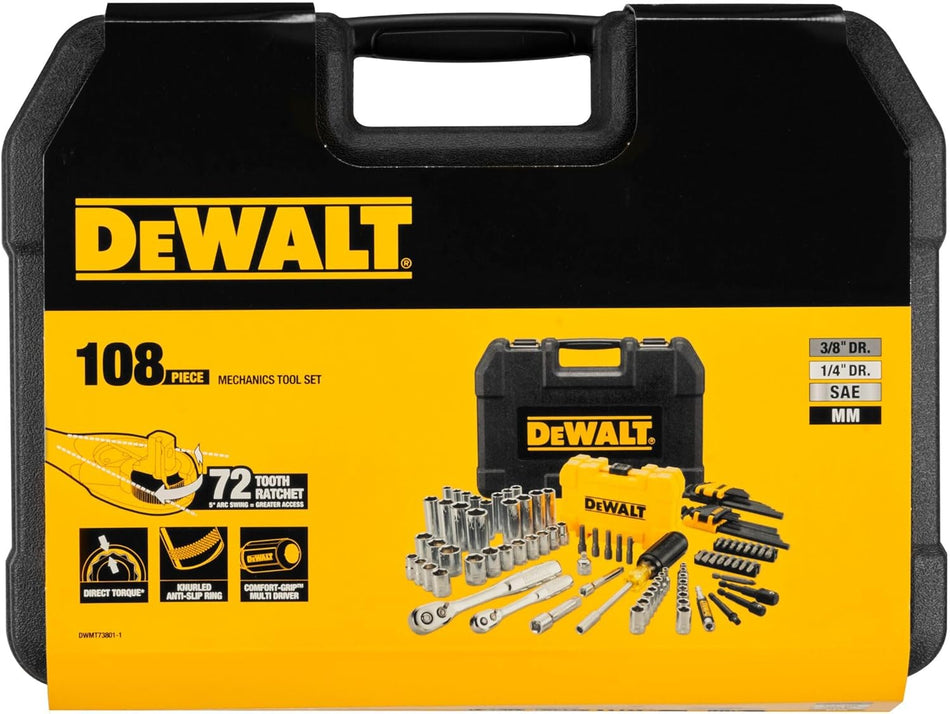 Juego 89 Piezas Mecánico Dewalt DWM73800-1