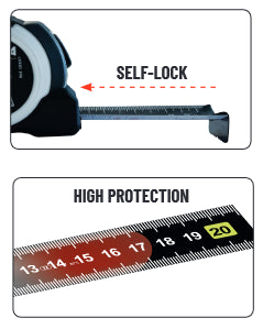 Flexómetro Metrica Wing Shape 5X32mm