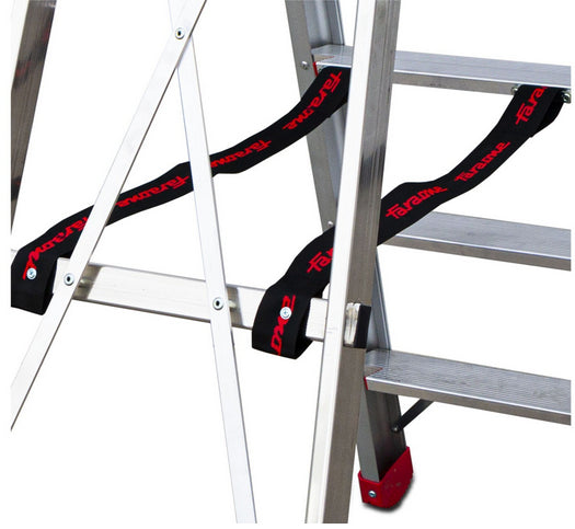 Escalera profesional con peldaños cómodos Faraone Domus 5 peldaños