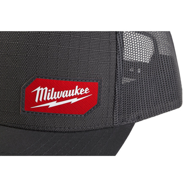 Gorra Milwaukee con rejilla negra talla única STC BL 4932493107