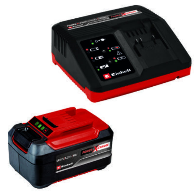 Einhell PXC-Starter-Kit 5,2Ah & 4A Fastcharger