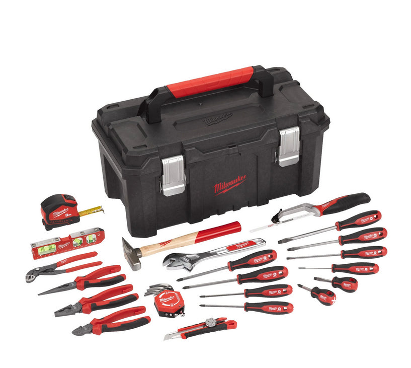 Milwaukee caja con 30 herramientas Hand Tools Starter Set 4932498392