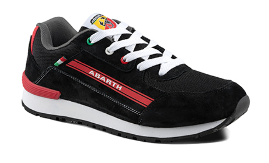 Zapato OCUPACIONAL Abarth Competizione negro/rojo SIN PUNTERA NI PLANTILLA